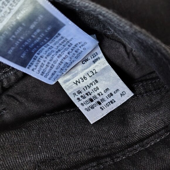 Levi Strauss Signature Men's Athletic Slim Fit Jean 36x32 - Picture 5 of 6